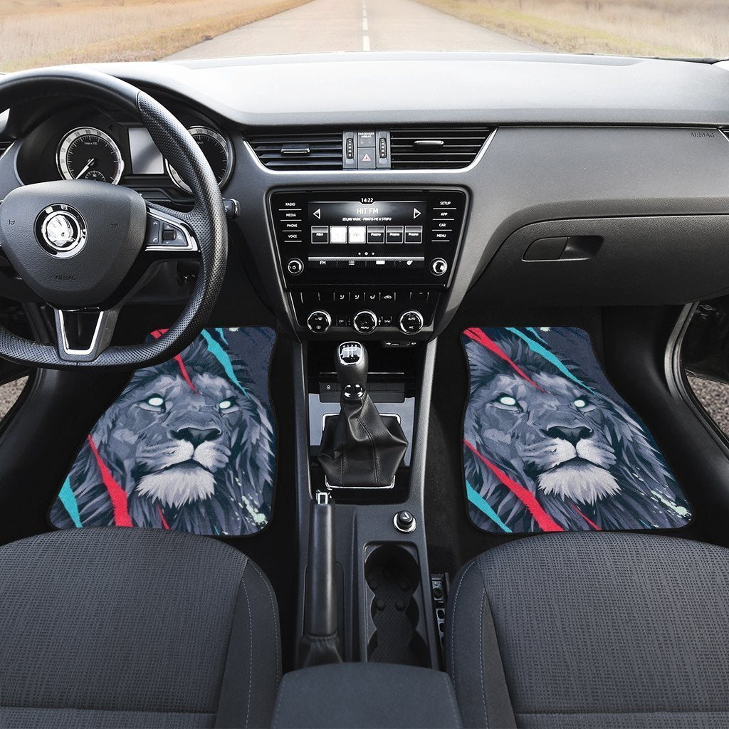 Great Gift For Dad Lion Car Floor Mats Custom Car Accessories - Gearcarcover - 3
