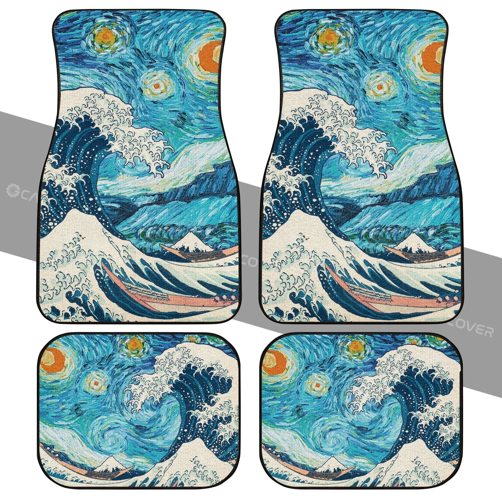 Great Wave Car Floor Mats Custom Car Accessories - Gearcarcover - 2