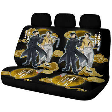 Greed And Ling Yao Car Back Seat Covers Custom Fullmetal Alchemist Anime Car Accessories - Gearcarcover - 1