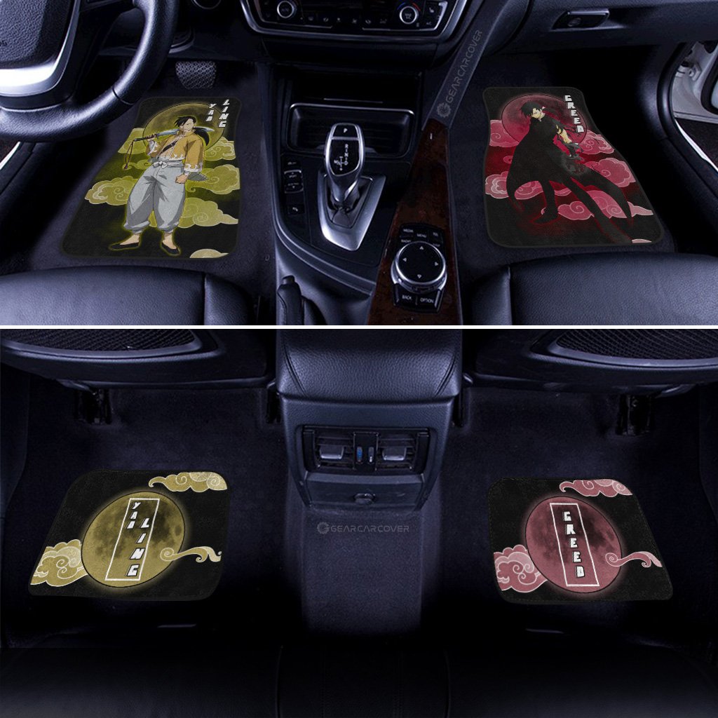 Greed And Ling Yao Car Floor Mats Custom Anime Fullmetal Alchemist Car Interior Accessories - Gearcarcover - 3