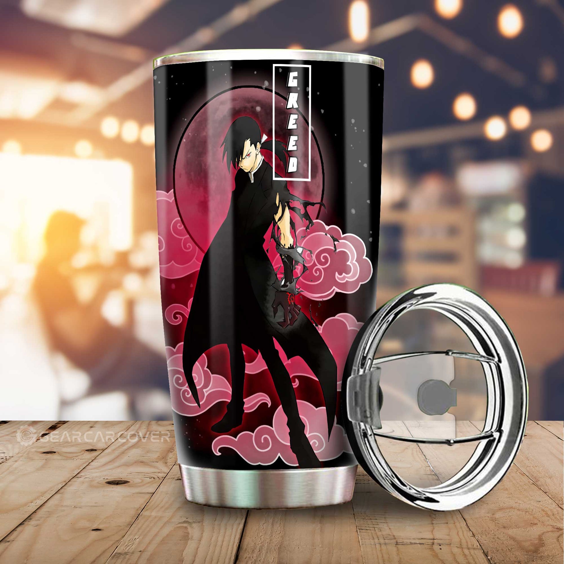 Greed And Ling Yao Tumbler Cup Custom Anime Fullmetal Alchemist Car In