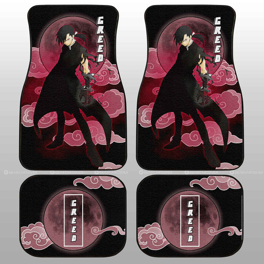 Greed Car Floor Mats Custom Fullmetal Alchemist Anime Car Interior Accessories - Gearcarcover - 2
