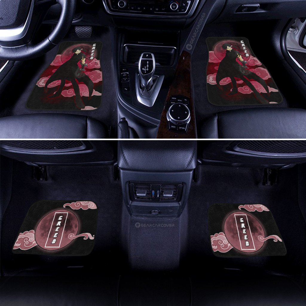 Greed Car Floor Mats Custom Fullmetal Alchemist Anime Car Interior Accessories - Gearcarcover - 3