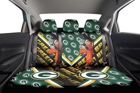 Green Bay Packers Car Back Seat Covers Custom Car Accessories For Fans - Gearcarcover - 1