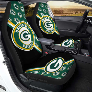 Green Bay Packers Car Seat Covers Custom Car Accessories For Fans - Gearcarcover - 1