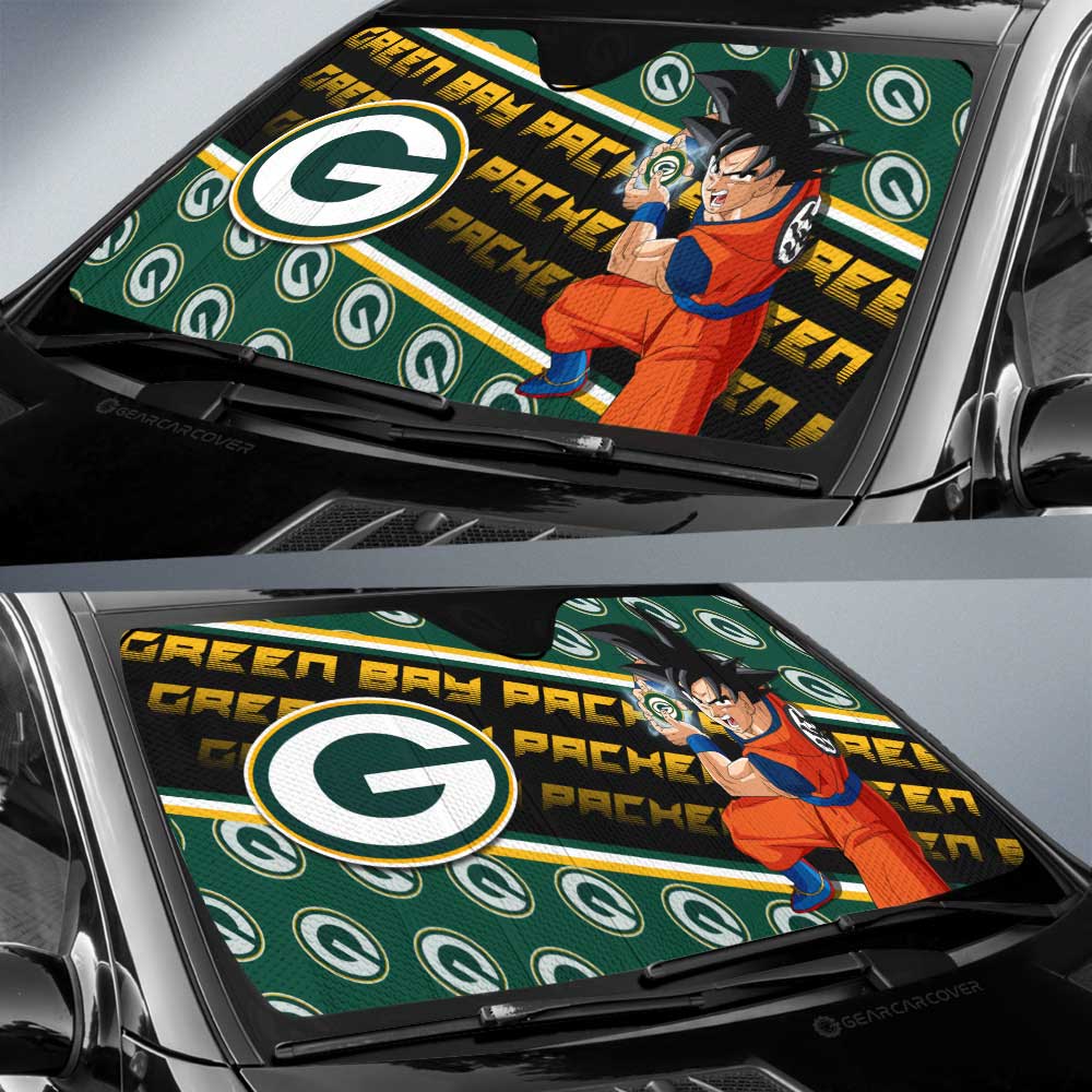 Green Bay Packers Car Sunshade Custom Car Interior Accessories - Gearcarcover - 2