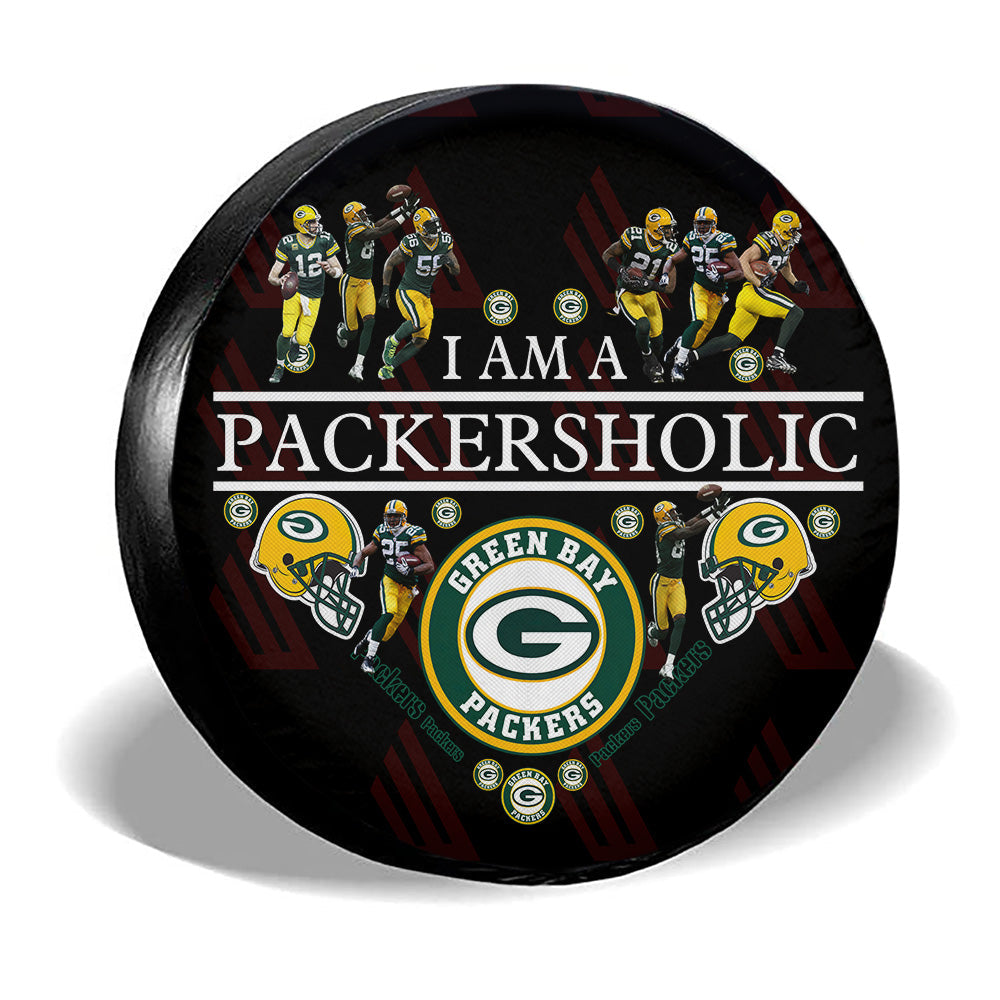 Green Bay Packers Spare Tire Covers Custom For Holic Fans - Gearcarcover - 3