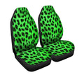 Green Cheetah Print Car Seat Covers Custom Car Accessories - Gearcarcover - 3