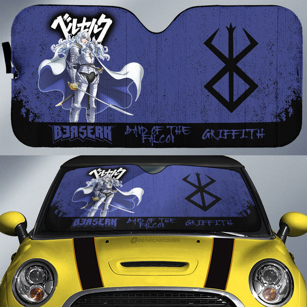 Griffith Car Sunshade Custom Berserk Anime Car Accessories - Gearcarcover - 1