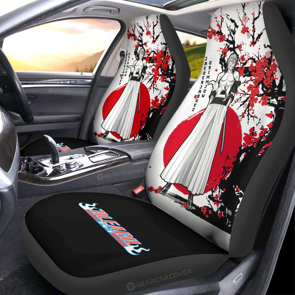 Grimmjow Jaegerjaquez Car Seat Covers Custom Japan Style Anime Bleach Car Interior Accessories - Gearcarcover - 2