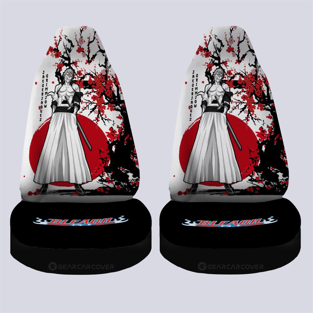 Grimmjow Jaegerjaquez Car Seat Covers Custom Japan Style Anime Bleach Car Interior Accessories - Gearcarcover - 4