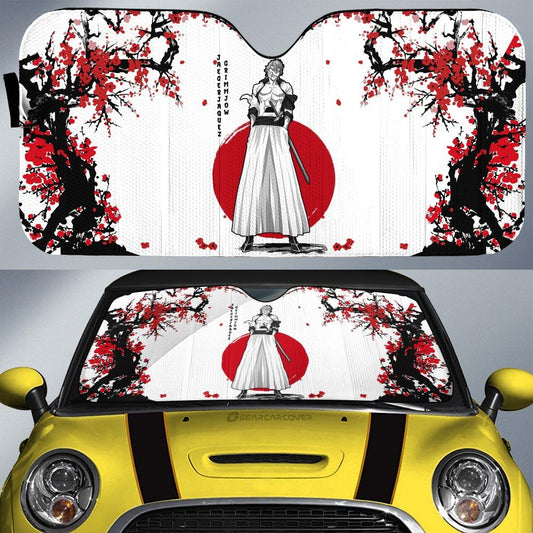 Grimmjow Jaegerjaquez Car Sunshade Custom Janpan Style Anime Bleach Car Accessories - Gearcarcover - 1