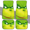 Grinch Car Floor Mats Custom Christmas Car Interior Accessories - Gearcarcover - 2