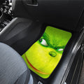 Grinch Car Floor Mats Custom Christmas Car Interior Accessories - Gearcarcover - 4