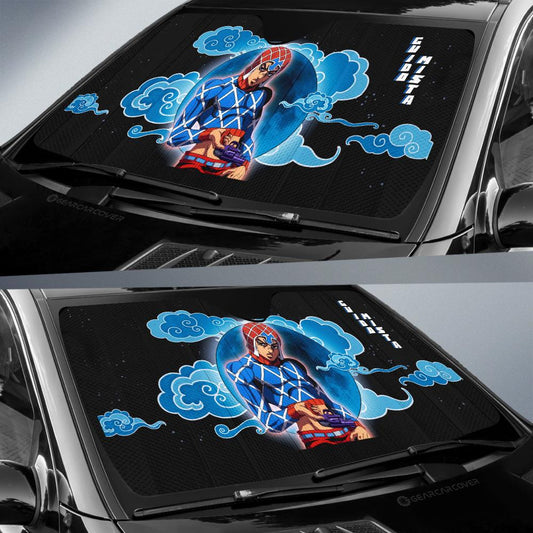 Guido Mista Car Sunshade Custom JoJo's Bizarre Adventure Anime - Gearcarcover - 2