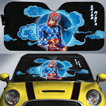 Guido Mista Car Sunshade Custom JoJo's Bizarre Adventure Anime - Gearcarcover - 1