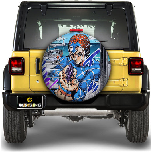 Guido Mista Spare Tire Covers Custom JoJo's Bizarre Adventure Anime Car Accessories - Gearcarcover - 1