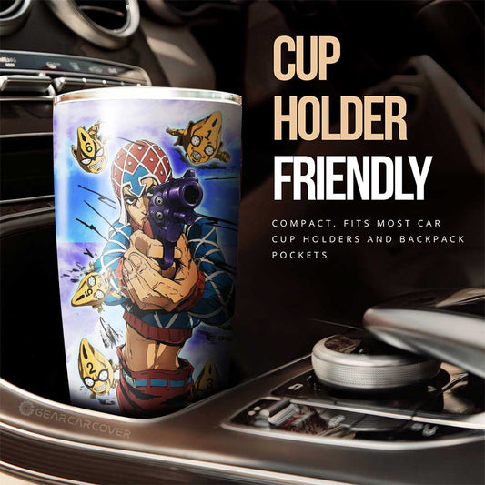 Guido Mista Tumbler Cup Custom Jojo's Bizarre Adventures Anime - Gearcarcover - 2