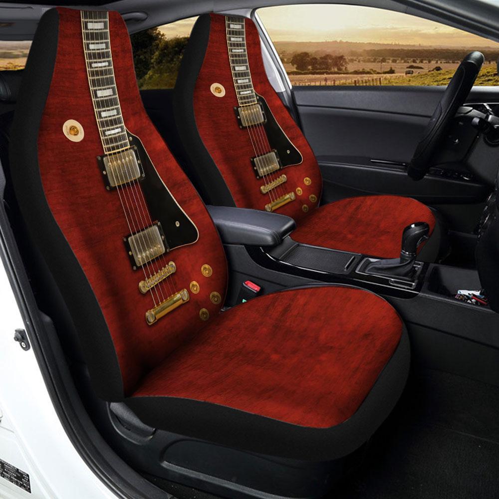 Guitar Car Seat Covers Custom Car Accessories For Guitar Lover - Gearcarcover - 2