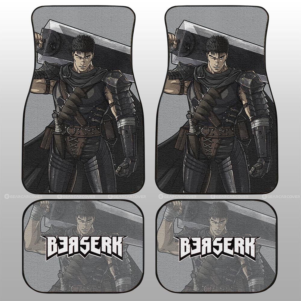 Guts Car Floor Mats Custom Main Hero Berserk Anime Car Accessories - Gearcarcover - 2