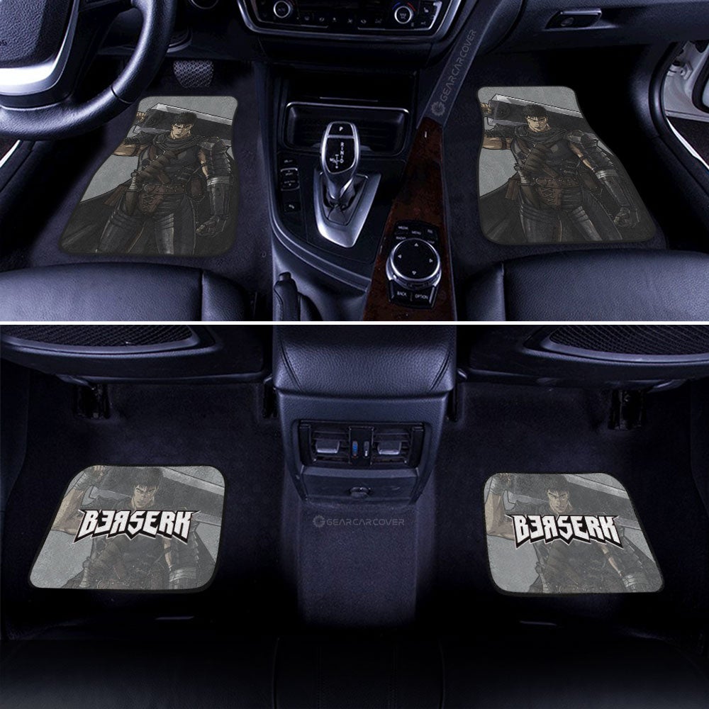 Guts Car Floor Mats Custom Main Hero Berserk Anime Car Accessories - Gearcarcover - 3