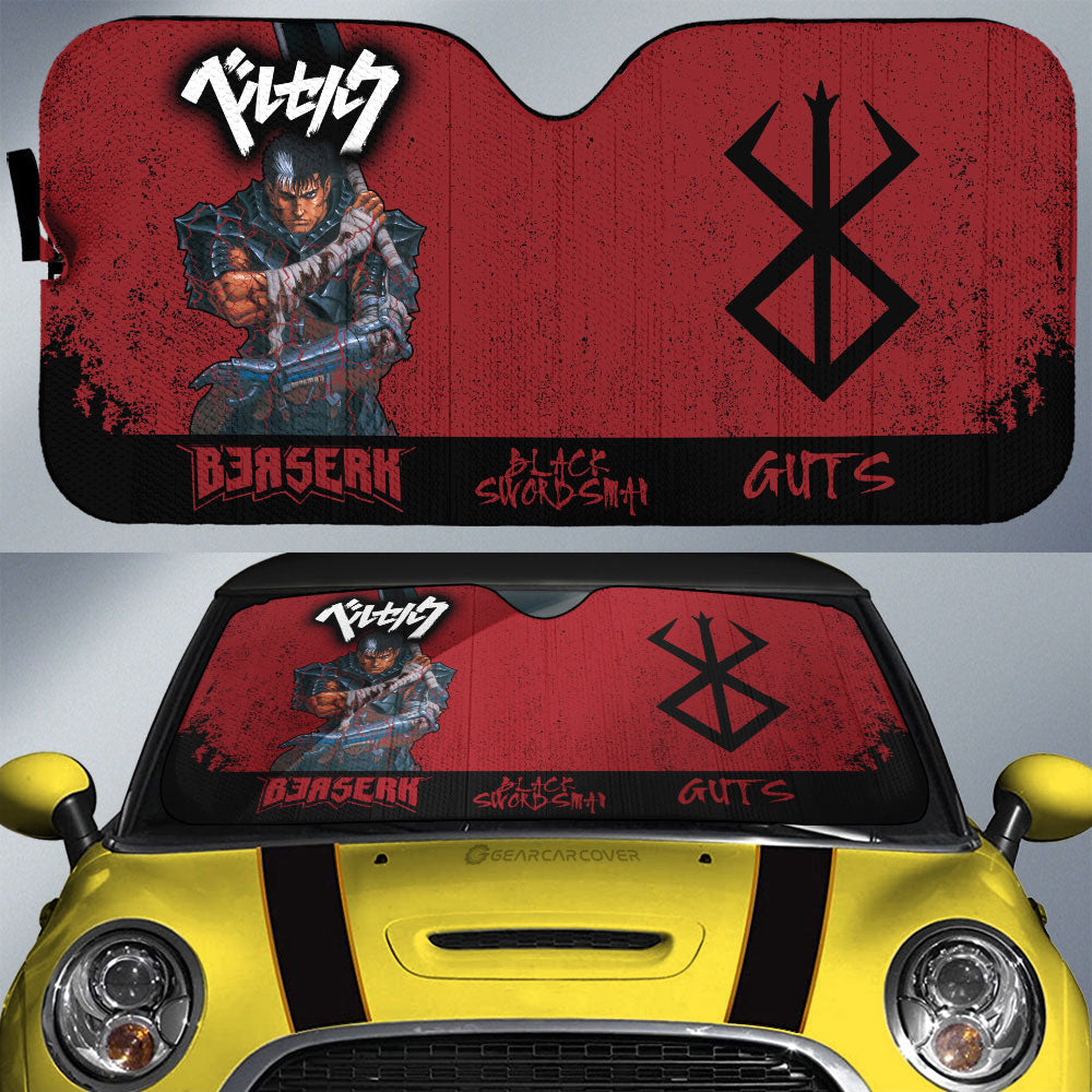 Guts Car Sunshade Custom Berserk Anime Car Accessories - Gearcarcover - 1