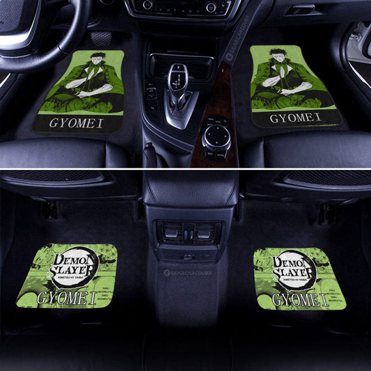 Gyomei Himejima Car Floor Mats Custom Demon Slayer Anime Car Accessories - Gearcarcover - 2