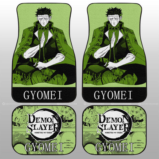 Gyomei Himejima Car Floor Mats Custom Demon Slayer Anime Car Accessories - Gearcarcover - 1