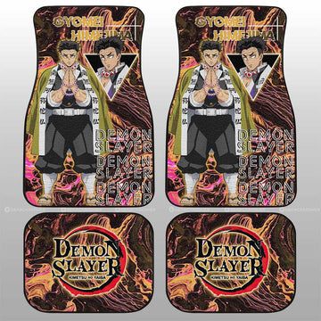 Gyomei Himejima Car Floor Mats Custom Demon Slayer Anime Car Accessories - Gearcarcover - 1