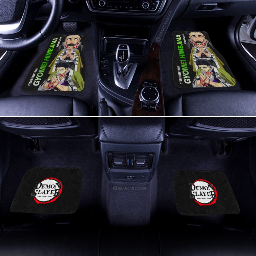 Gyomei Himejima Car Floor Mats Custom Demon Slayer Anime - Gearcarcover - 3