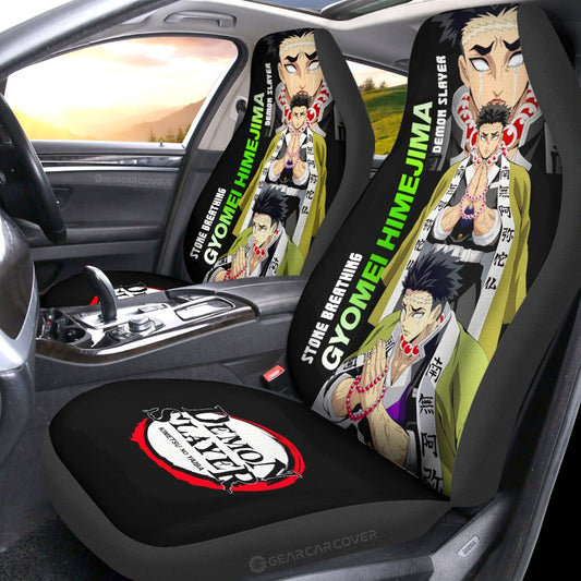 Gyomei Himejima Car Seat Covers Custom Demon Slayer Anime - Gearcarcover - 2