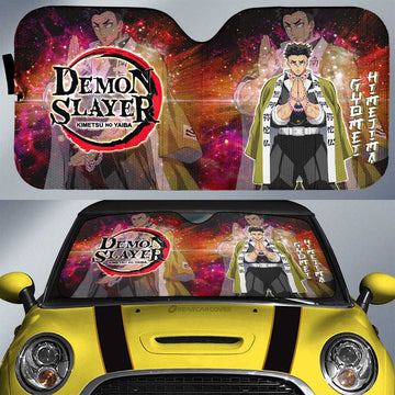 Gyomei Himejima Car Sunshade Custom Characters Demon Slayer Car Accessories - Gearcarcover - 1