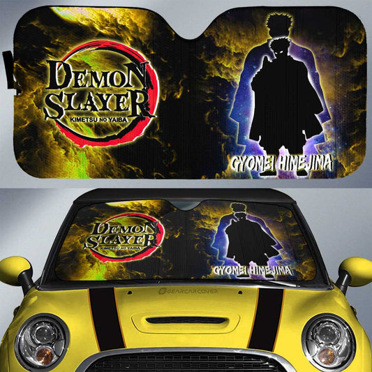 Gyomei Himejima Car Sunshade Custom Demon Slayer Anime - Gearcarcover - 1