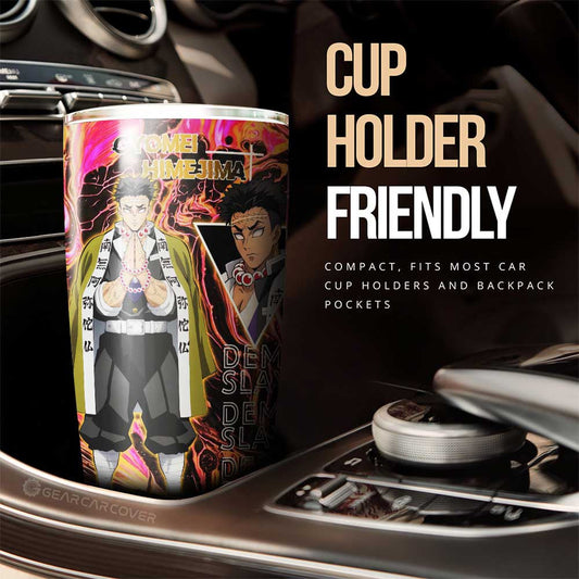 Gyomei Himejima Tumbler Cup Custom Demon Slayer Anime Car Accessories - Gearcarcover - 2