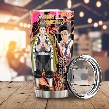 Gyomei Himejima Tumbler Cup Custom Demon Slayer Anime Car Accessories - Gearcarcover - 1