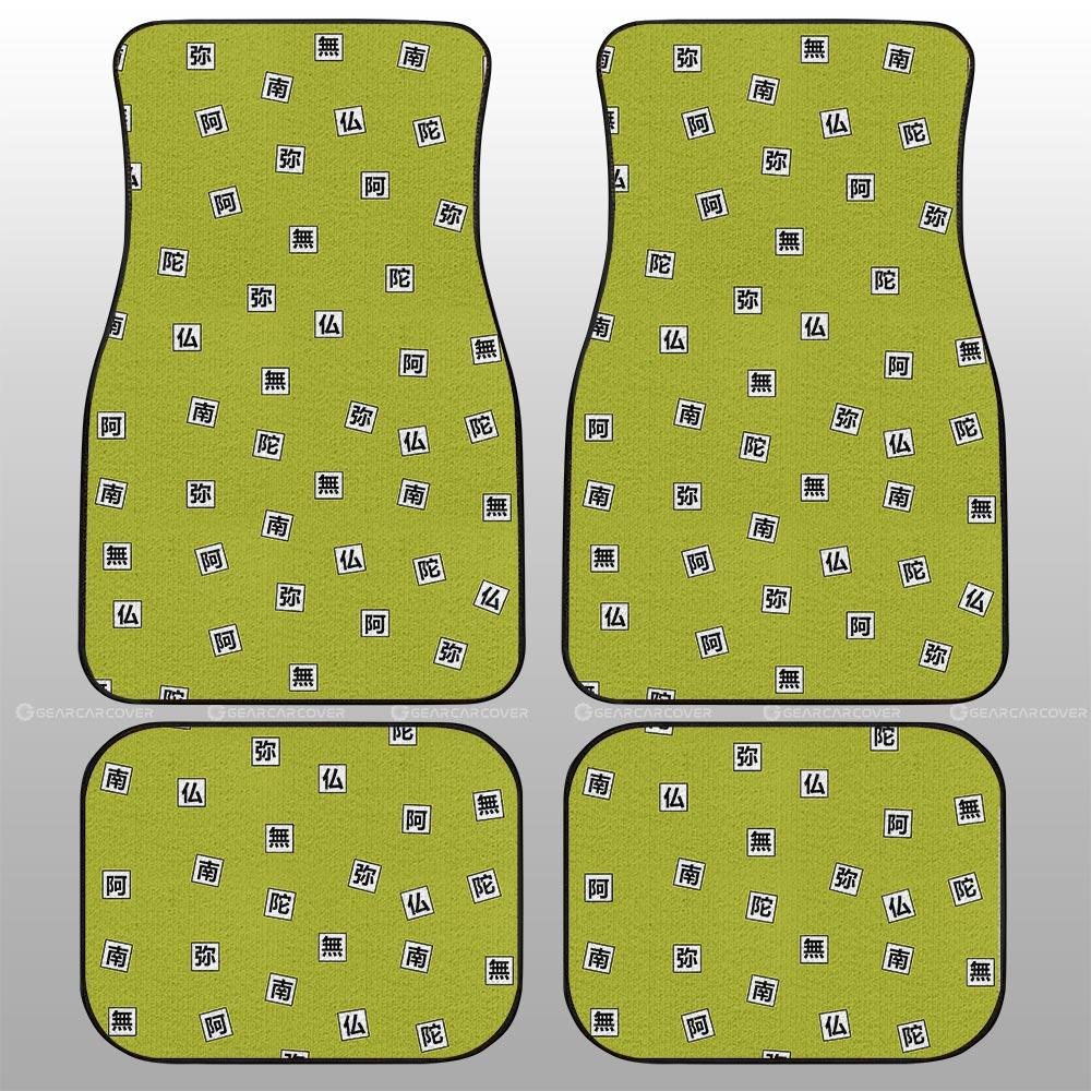 Gyomei Himejima Uniform Car Floor Mats Custom Demon Slayer Anime Car Accessories - Gearcarcover - 2
