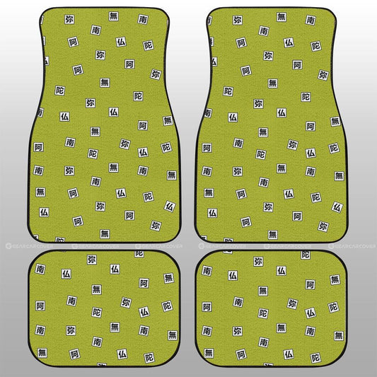 Gyomei Himejima Uniform Car Floor Mats Custom Demon Slayer Anime Car Accessories - Gearcarcover - 2