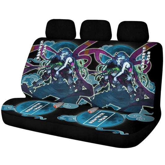 Gyutaro And Daki Car Back Seat Covers Custom Demon Slayer Anime - Gearcarcover - 1