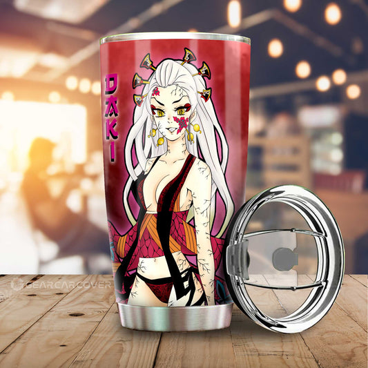 Gyutaro And Daki Tumbler Cup Custom Demon Slayer Anime - Gearcarcover - 2