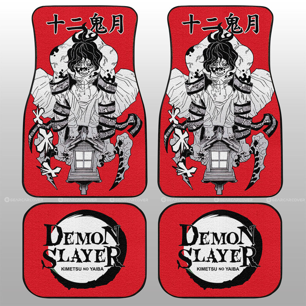 Gyutaro Car Floor Mats Custom Demon Slayer Anime Car Accessories Manga Style For Fans - Gearcarcover - 2