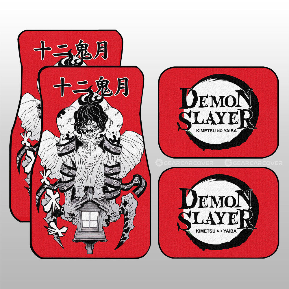 Gyutaro Car Floor Mats Custom Demon Slayer Anime Car Accessories Manga Style For Fans - Gearcarcover - 1