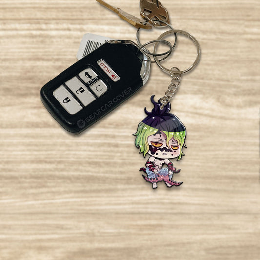 Gyutaro Keychain Custom Demon Slayer Anime Car Accessories - Gearcarcover - 1
