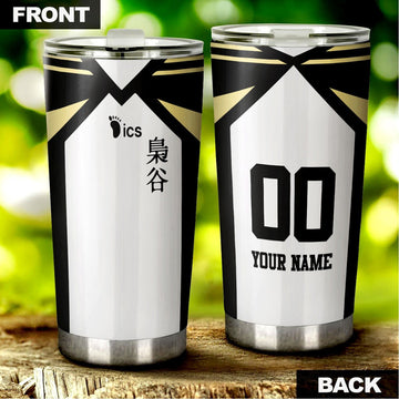 Haikyuu Fukurodani Personalized Tumbler Stainless Steel Vacuum Insulated 20oz - Gearcarcover - 1