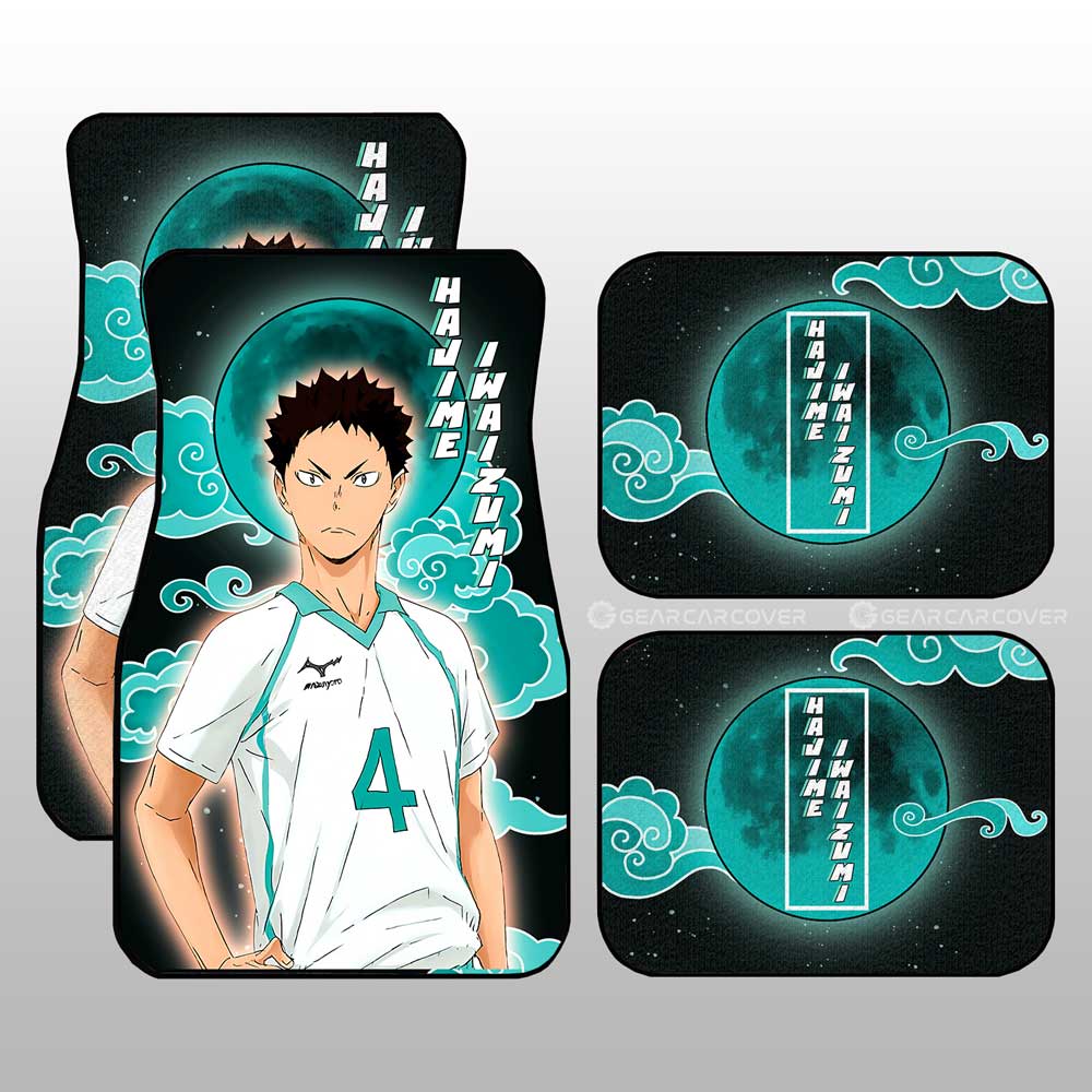 Hajime Iwaizumi Car Floor Mats Custom Haikyuu Anime Car Accessories - Gearcarcover - 1