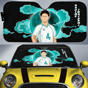 Hajime Iwaizumi Car Sunshade Custom Haikyuu Anime Car Accessories - Gearcarcover - 1