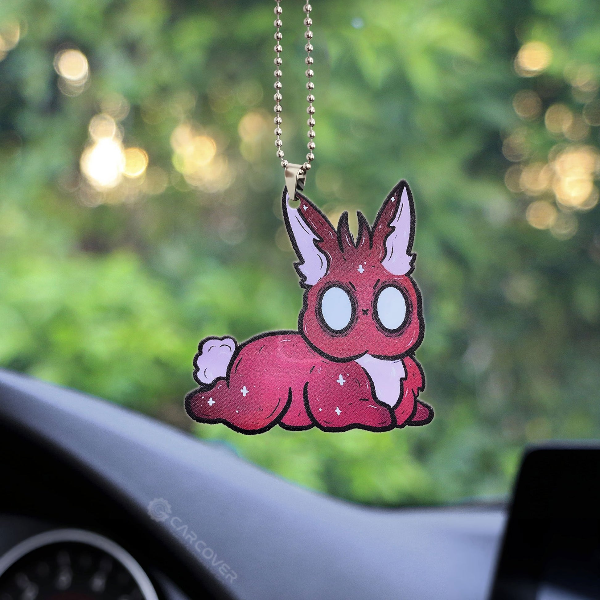 Halloween Devil Bunny Ornament Custom Car Interior Accessories - Gearcarcover - 2