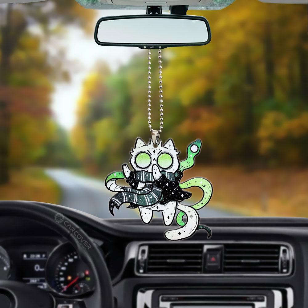 Halloween Slytherin Kitty Ornament Custom Car Interior Accessories - Gearcarcover - 3