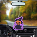 Halloween Spooky Pumpkin Ornament Custom Car Interior Accessories - Gearcarcover - 3