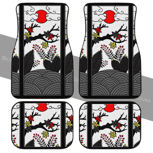 Hanafuda Car Floor Mats Custom Car Interior Accessories - Gearcarcover - 2