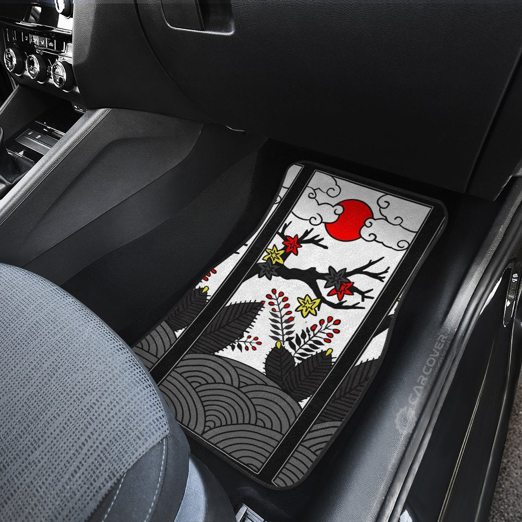 Hanafuda Car Floor Mats Custom Car Interior Accessories - Gearcarcover - 4
